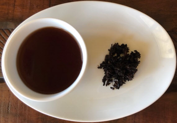 Chocolate Pu-Erh Cuppa liquor