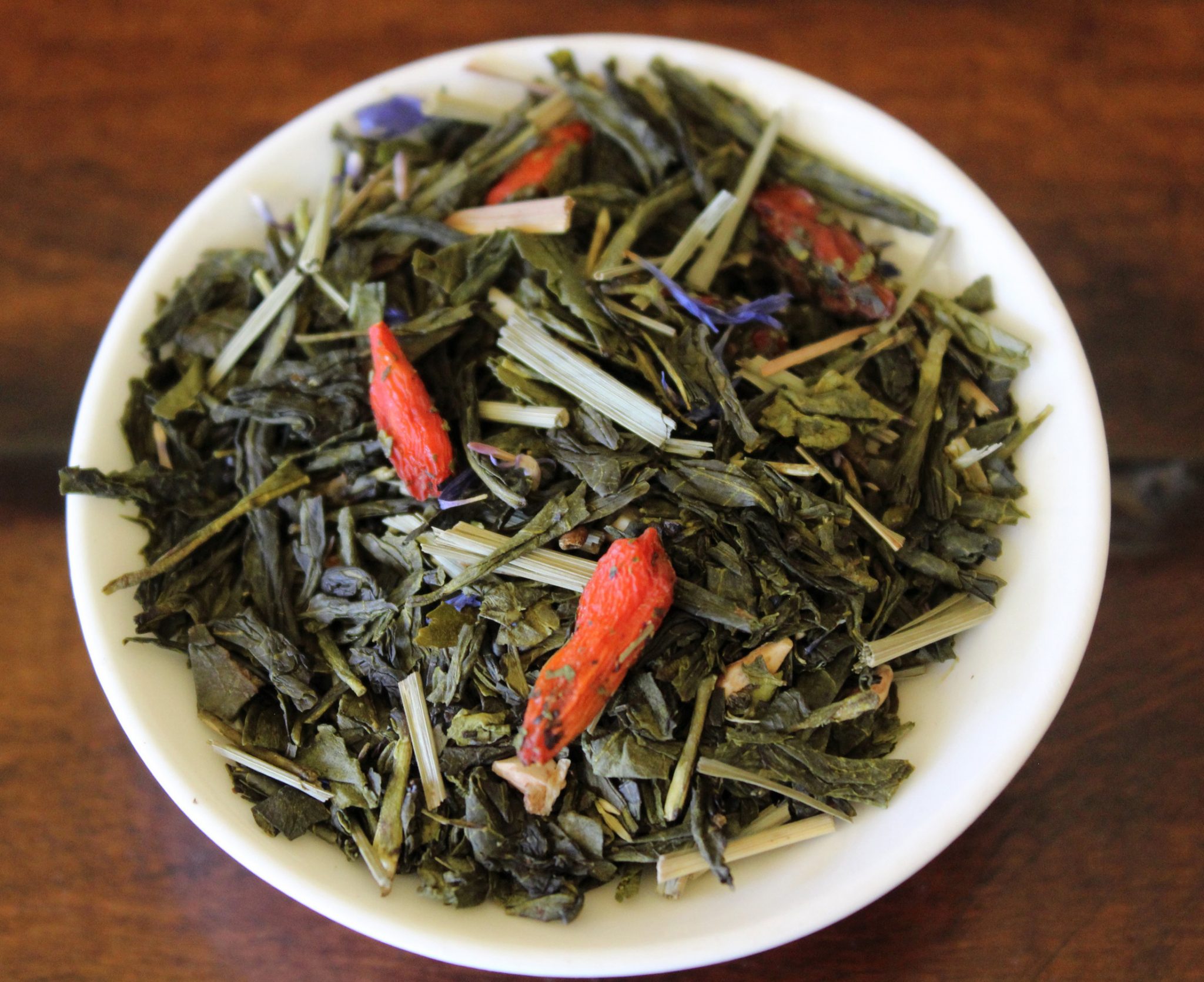 Gojiberry green flavored sencha