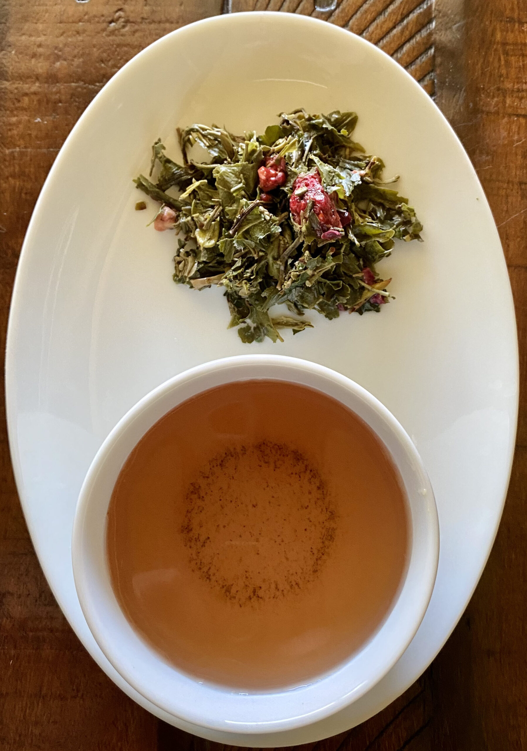 sencha strawberry rhubarb cuppa